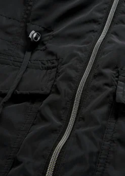 Sale Abrigo ligeramente acolchado con cordón Mujer Chaquetas Y Abrigos