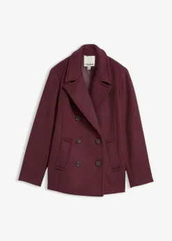 Abrigo marinero de lana Mujer Premium|Chaquetas Y Abrigos