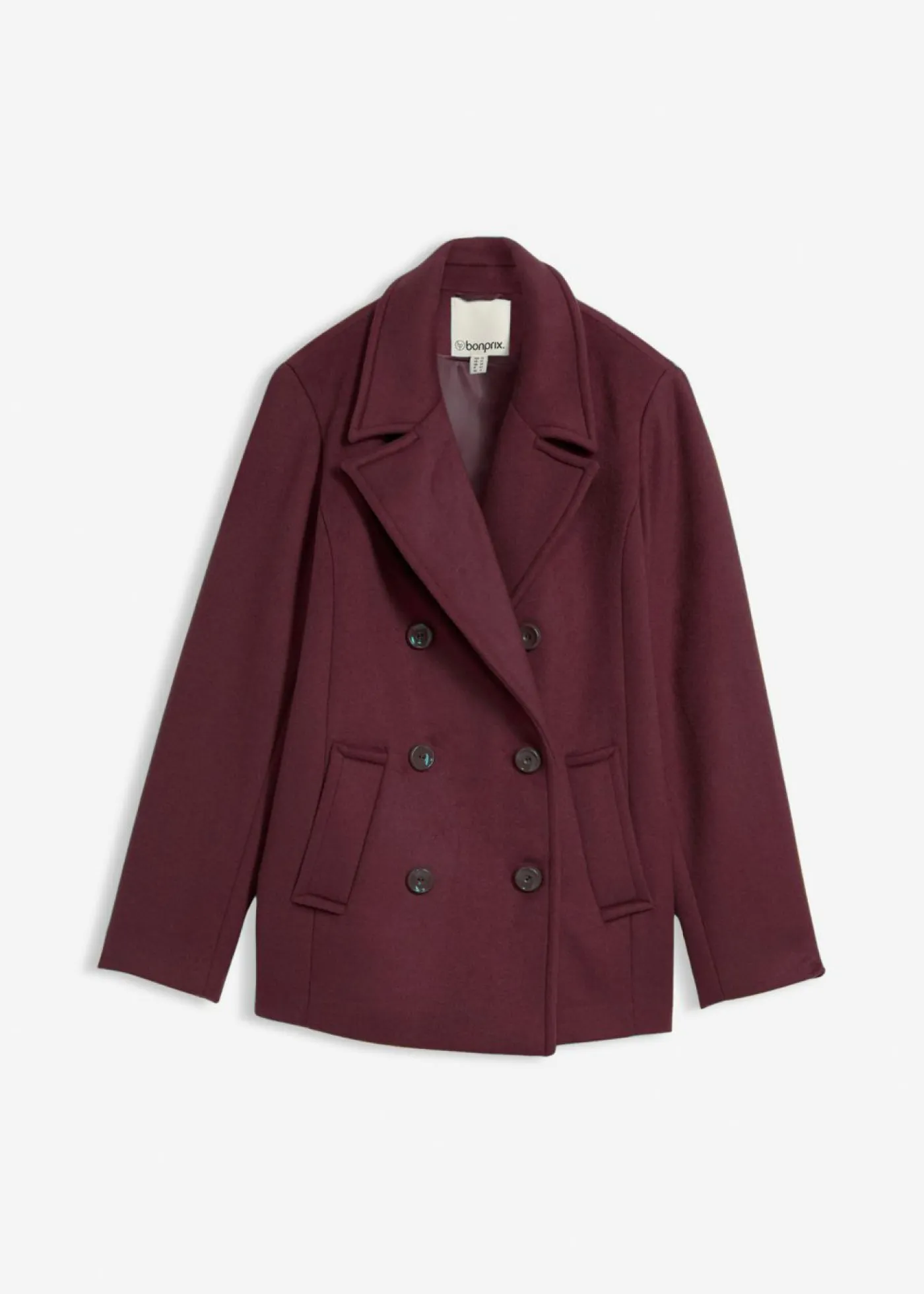 Abrigo marinero de lana Mujer Premium|Chaquetas Y Abrigos