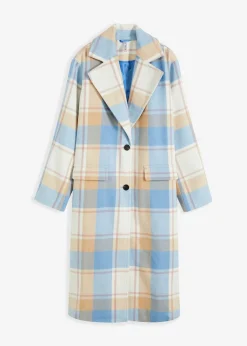 Clearance Abrigo oversize con look de lana Mujer Chaquetas Y Abrigos