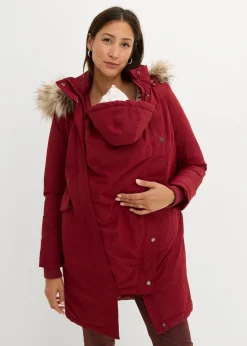 Sale Abrigo premamá impermeable y cortavientos 3 en 1 con inserto de porteo Mujer Premamá