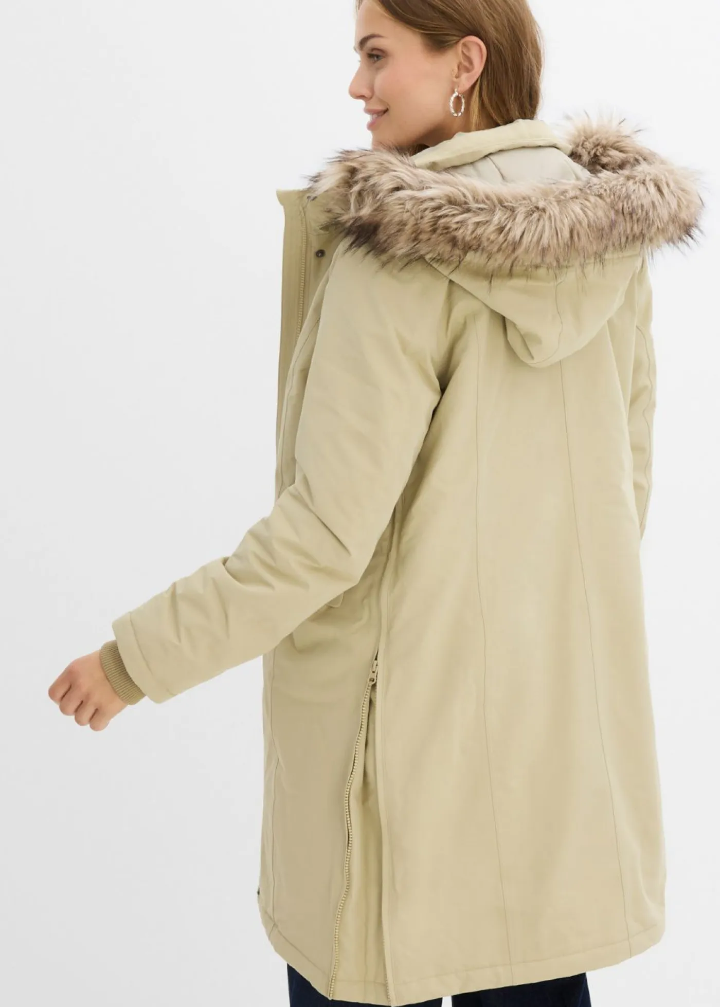 Outlet Abrigo premamá impermeable y cortavientos 3 en 1 con inserto de porteo Mujer Premamá