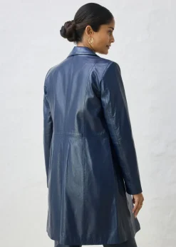 Discount Abrigo tipo americana de napa de cordero Mujer Premium|Chaquetas Y Abrigos