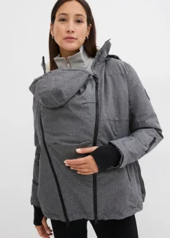 Agradable chaqueta premamá 3 en 1 y de porteo Mujer Premamá