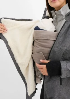Agradable chaqueta premamá 3 en 1 y de porteo Mujer Premamá