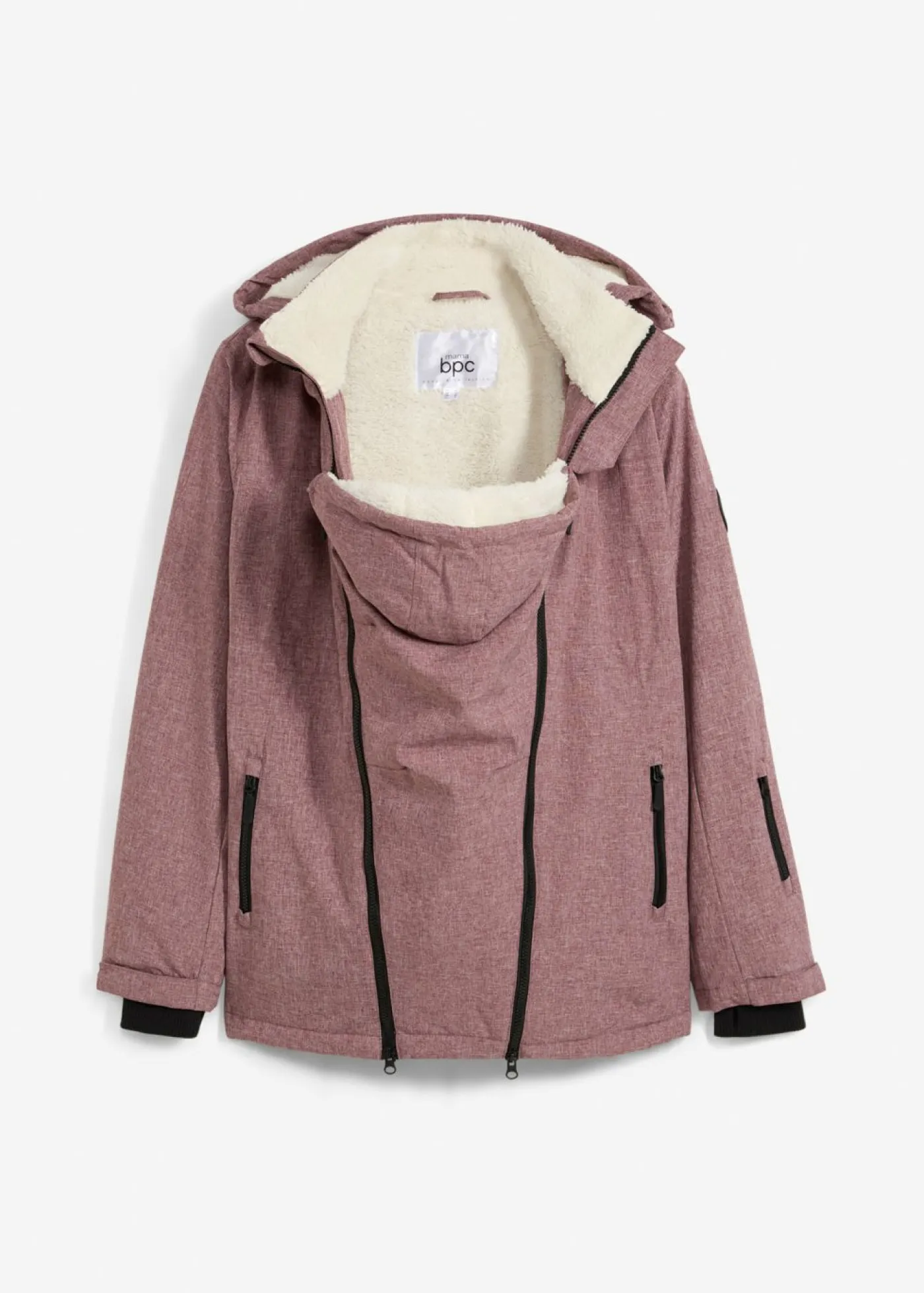 Hot Agradable chaqueta premamá 3 en 1 y de porteo Mujer Premamá