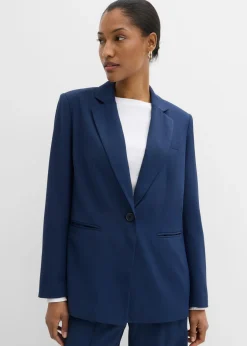 Best Americana con abertura larga en la espalda Mujer Esenciales|Blazers