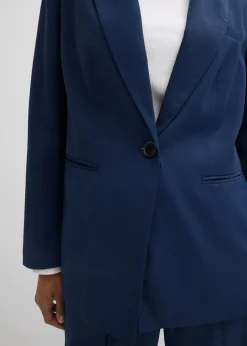 Best Americana con abertura larga en la espalda Mujer Esenciales|Blazers