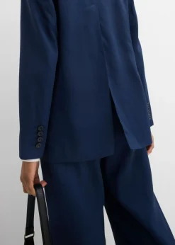 Best Americana con abertura larga en la espalda Mujer Esenciales|Blazers