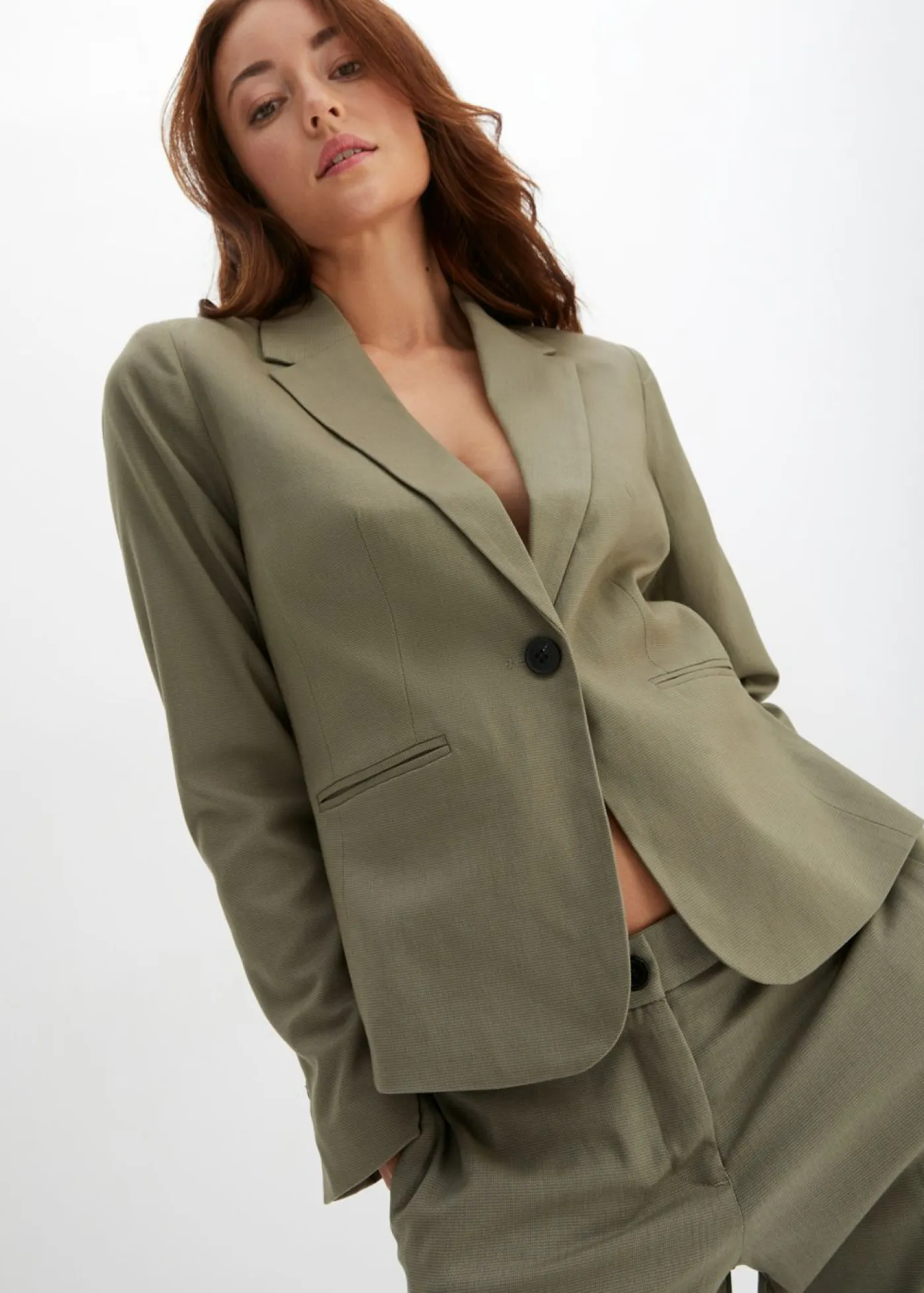 Discount Americana con bolsillos Mujer Blazers