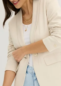 New Americana con botones Mujer Blazers