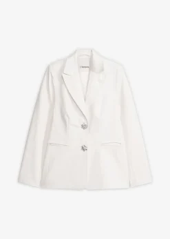 New Americana con botones decorativos Mujer Blazers