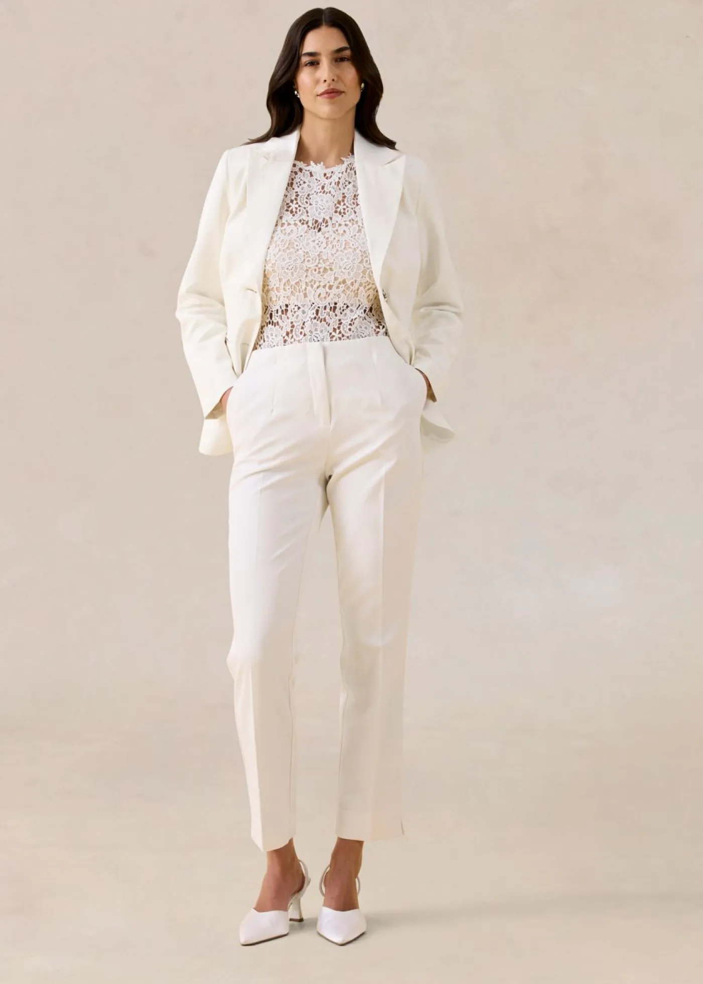 New Americana con botones decorativos Mujer Blazers