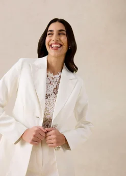 New Americana con botones decorativos Mujer Blazers