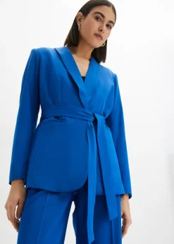 Sale Americana con cinturón Mujer Blazers|Novedades