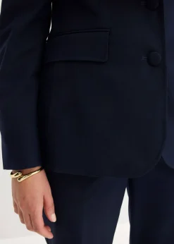 Online Americana con detalles decorativos cosidos a mano Mujer Blazers