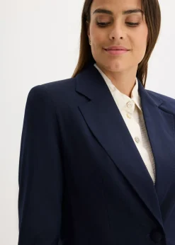 Online Americana con detalles decorativos cosidos a mano Mujer Blazers