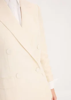 Hot Americana con lyocell y efecto arrugado Mujer Blazers