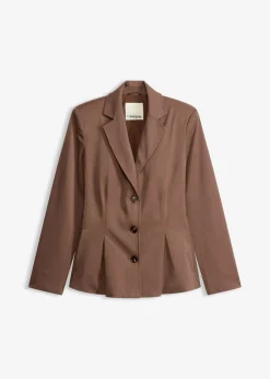 Americana con pliegues Mujer Blazers