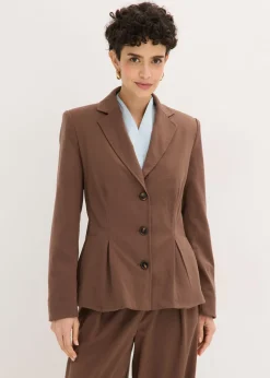 Americana con pliegues Mujer Blazers