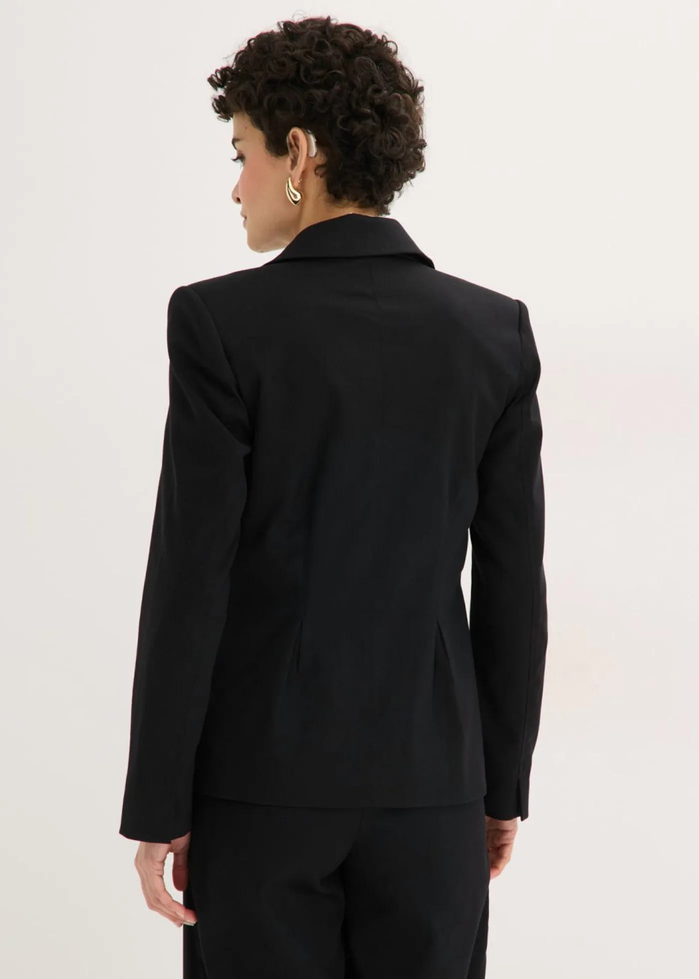 Hot Americana con pliegues Mujer Blazers