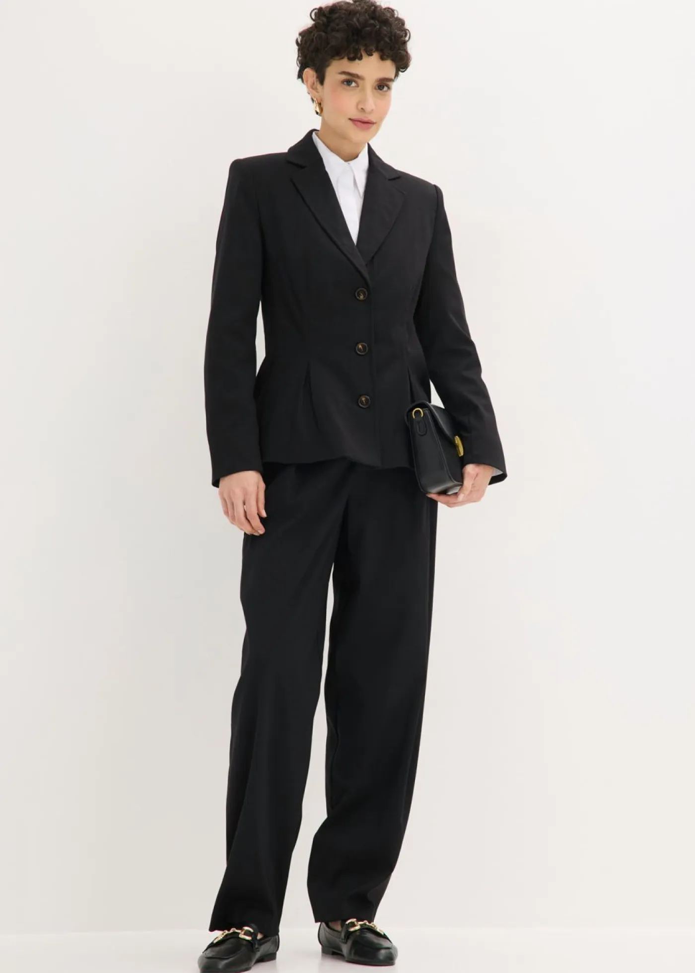 Hot Americana con pliegues Mujer Blazers