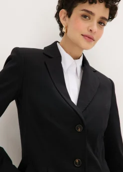 Hot Americana con pliegues Mujer Blazers