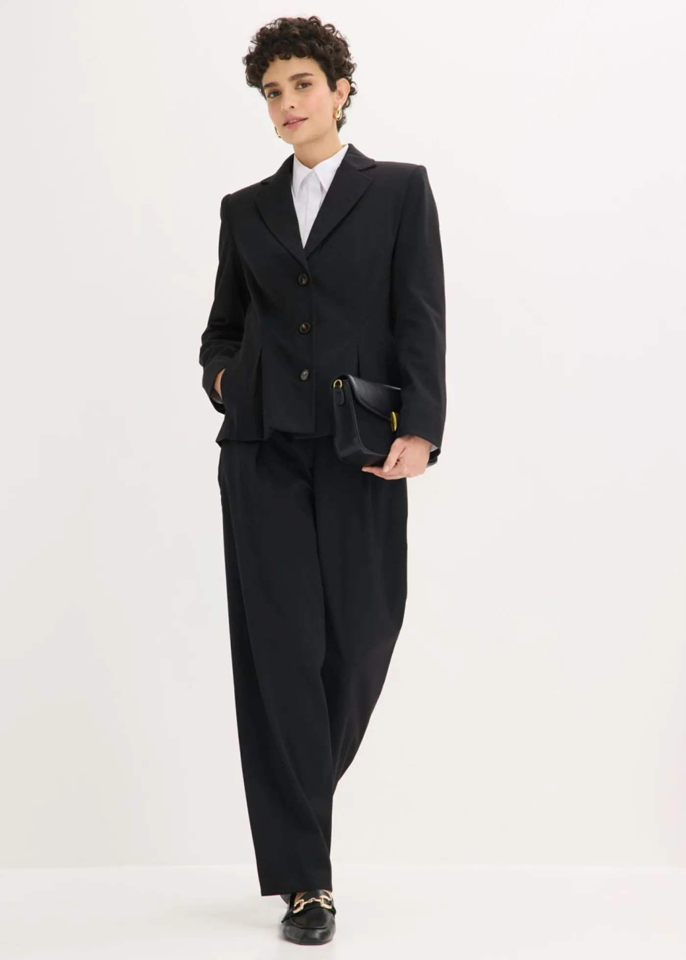 Hot Americana con pliegues Mujer Blazers