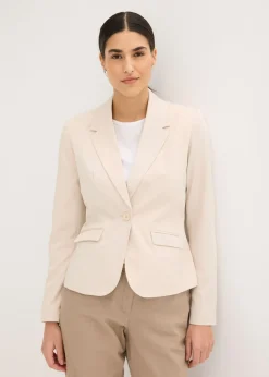 Discount Americana corta con bolsillos Mujer Blazers