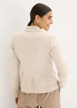 Discount Americana corta con bolsillos Mujer Blazers