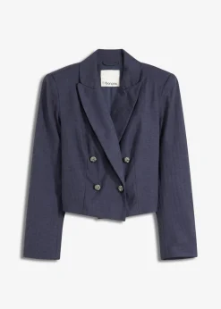 Americana corta con estructura Mujer Blazers
