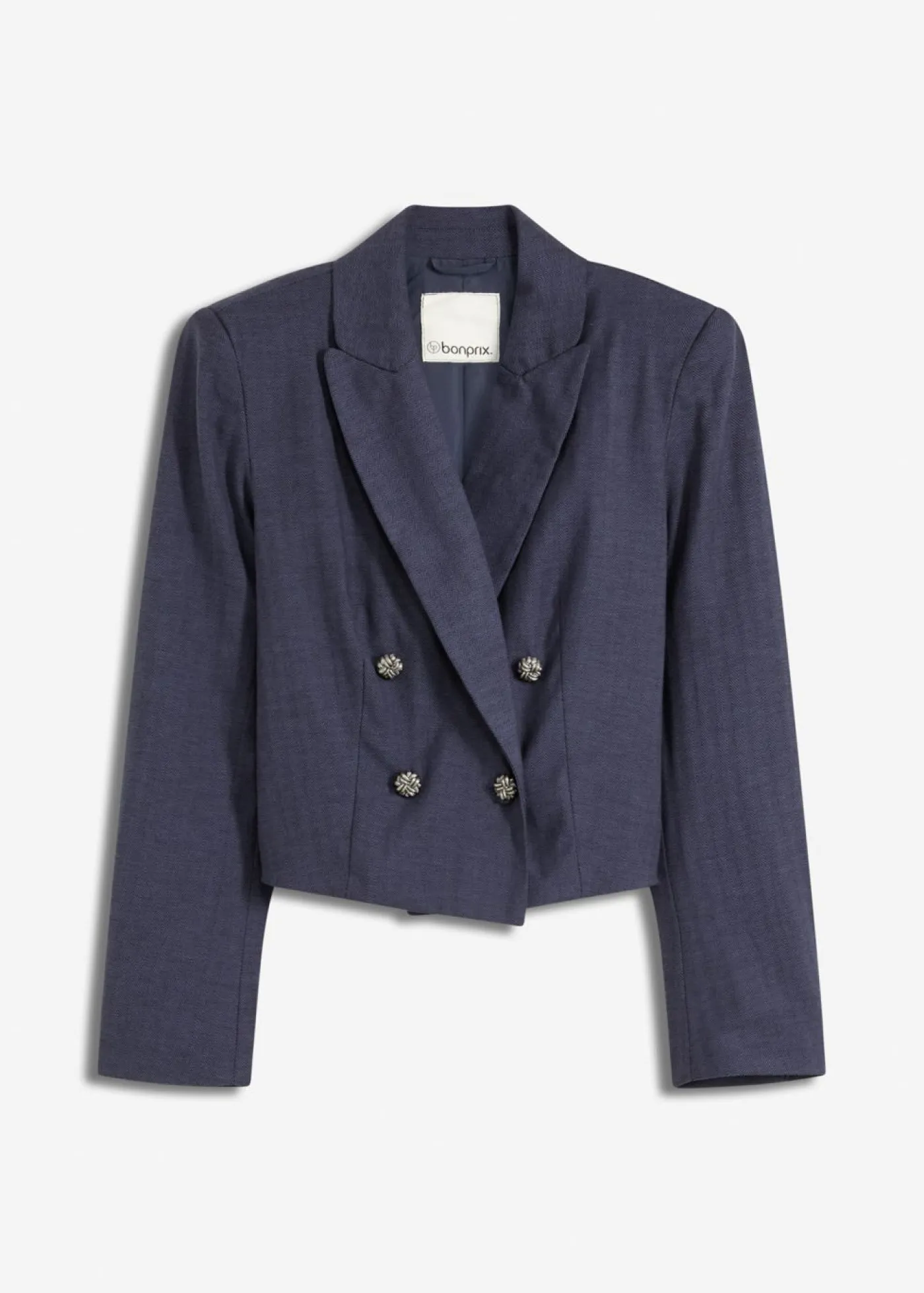 Americana corta con estructura Mujer Blazers
