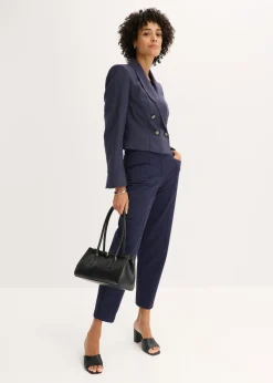 Americana corta con estructura Mujer Blazers