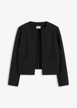 Americana corta de punto Mujer Blazers