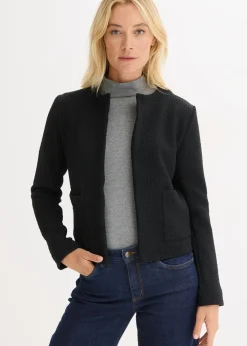 Americana corta de punto Mujer Blazers
