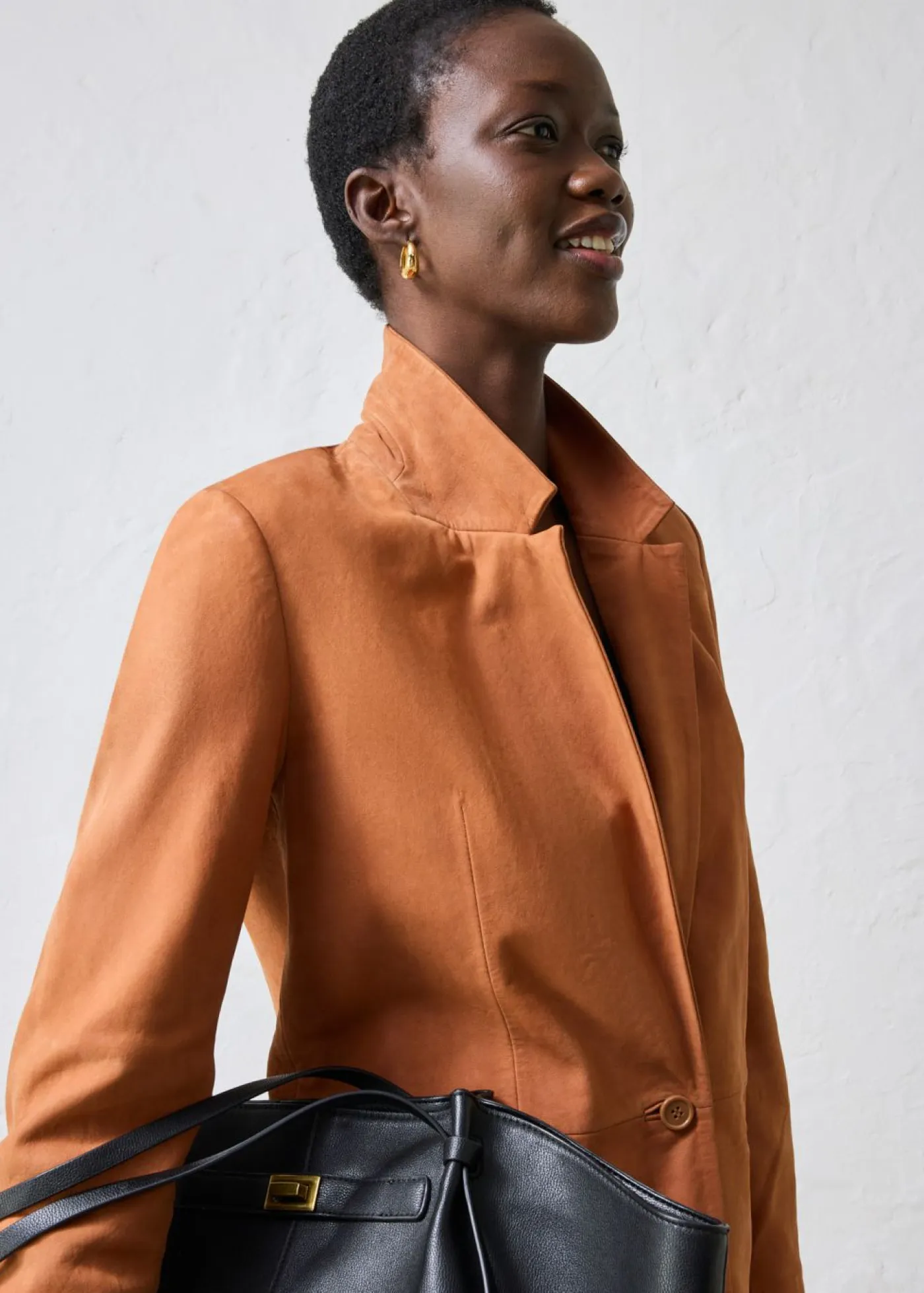 Clearance Americana de ante Mujer Premium|Blazers