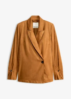 Online Americana de ante sintético Mujer Blazers
