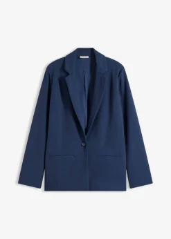 New Americana de crepé Mujer Blazers