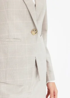 Outlet Americana de cuadro galés Mujer Blazers