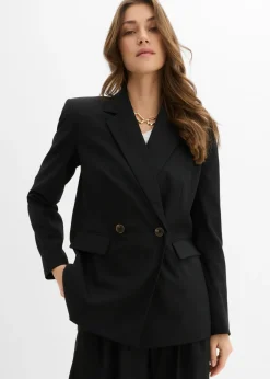 Americana de mezcla de viscosa Mujer Blazers