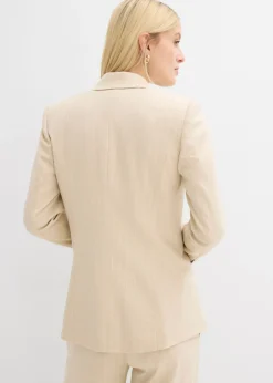 Best Americana de raya diplomática Mujer Blazers|Novedades