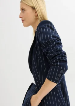 New Americana de raya diplomática Mujer Blazers|Novedades