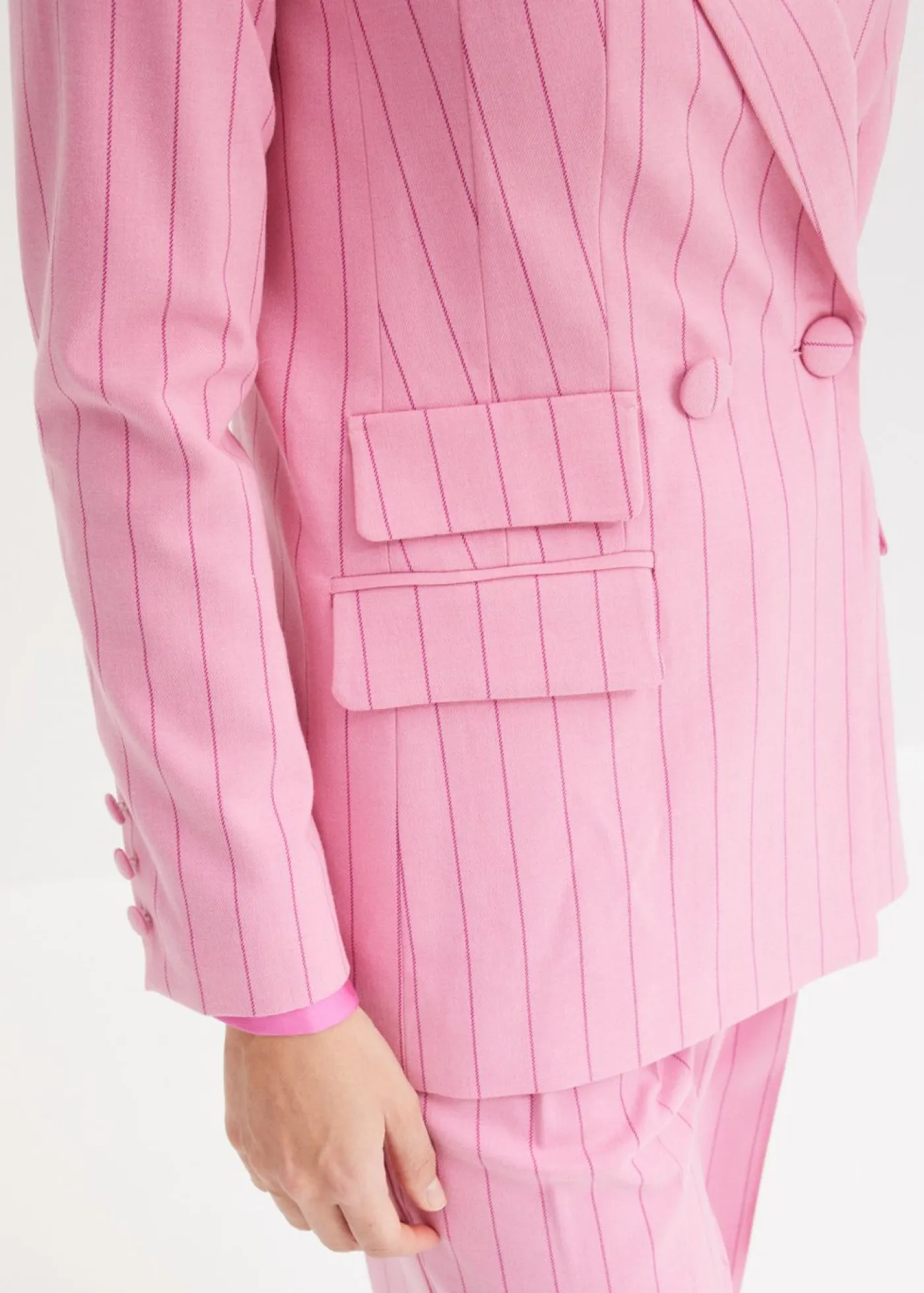 Sale Americana de raya diplomática Mujer Blazers