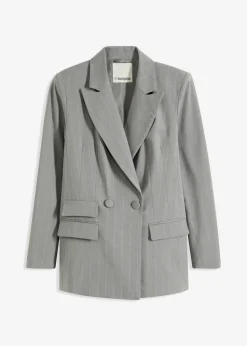 Hot Americana de raya diplomática Mujer Blazers