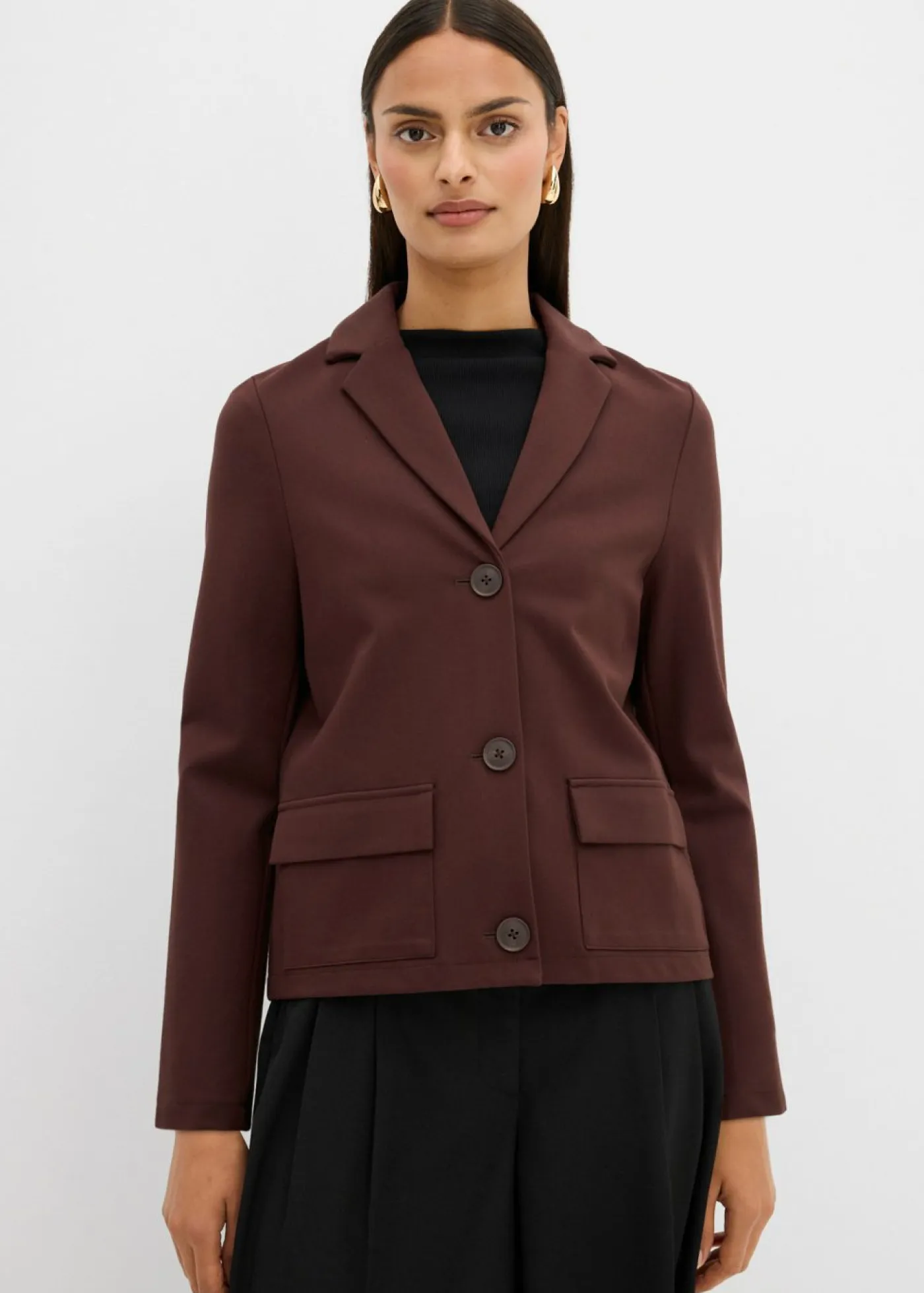 Americana de tejido Punto di Roma Mujer Esenciales|Blazers