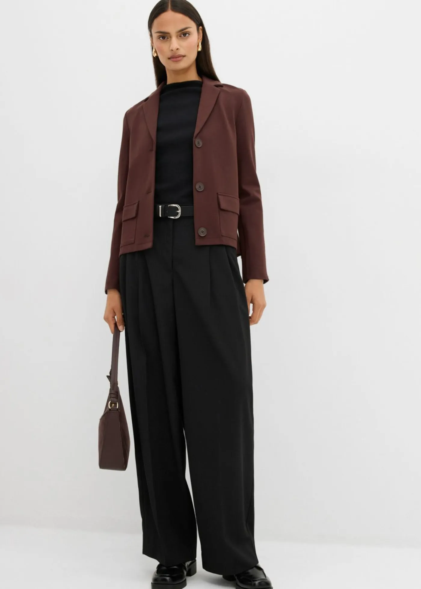 Americana de tejido Punto di Roma Mujer Esenciales|Blazers