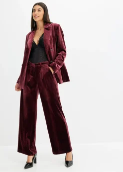 Sale Americana de terciopelo suave Mujer Blazers