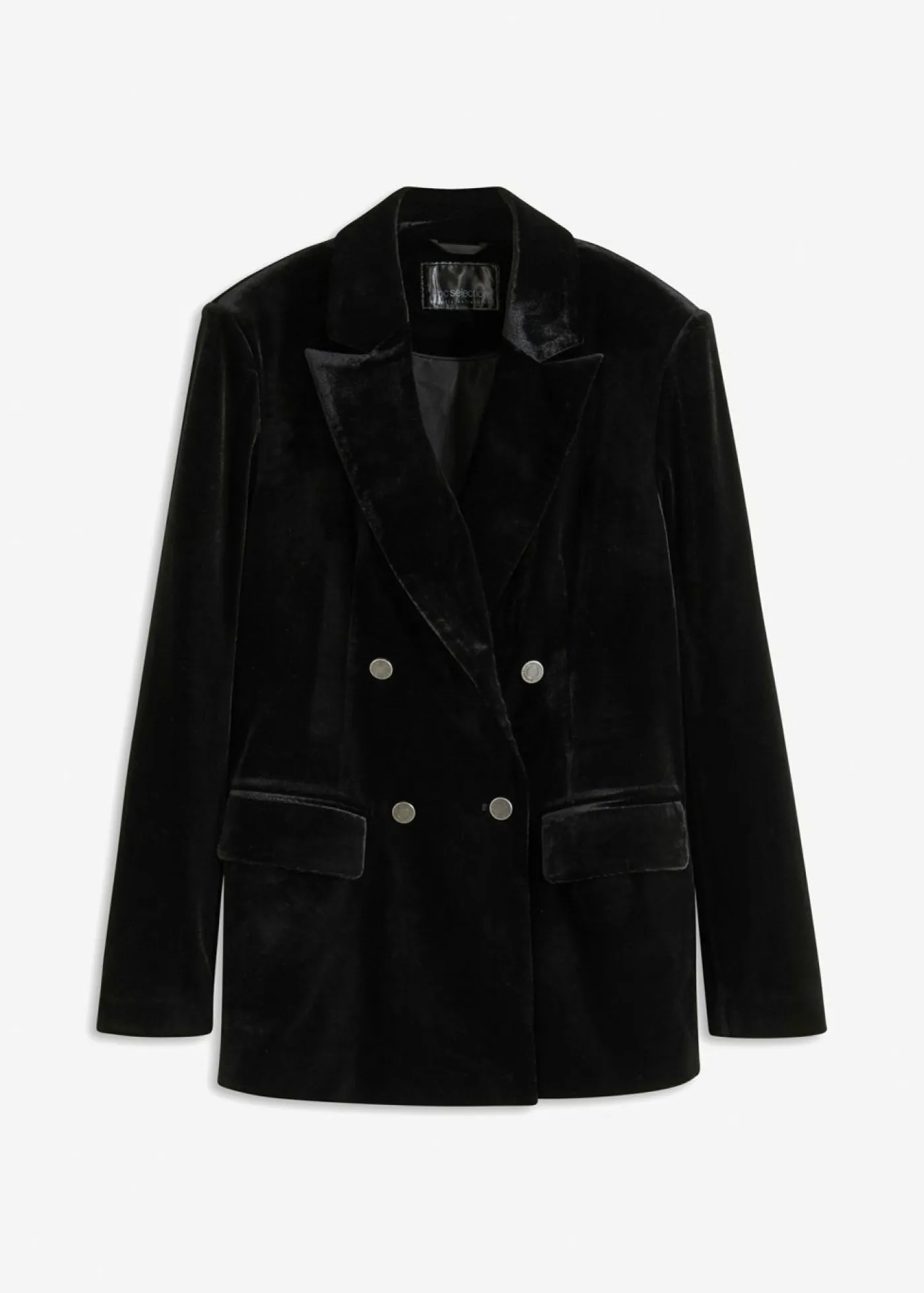 Outlet Americana de terciopelo suave Mujer Blazers