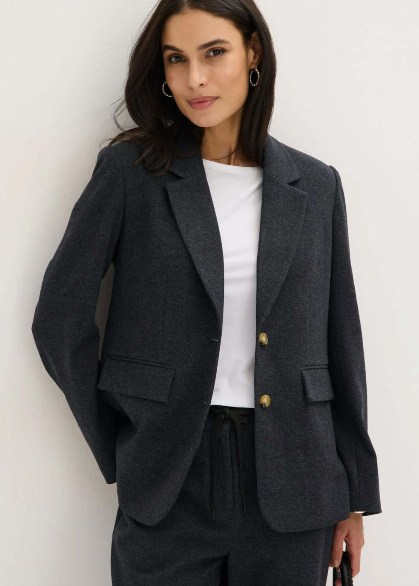 Sale Americana elástica de una sola fila Mujer Blazers
