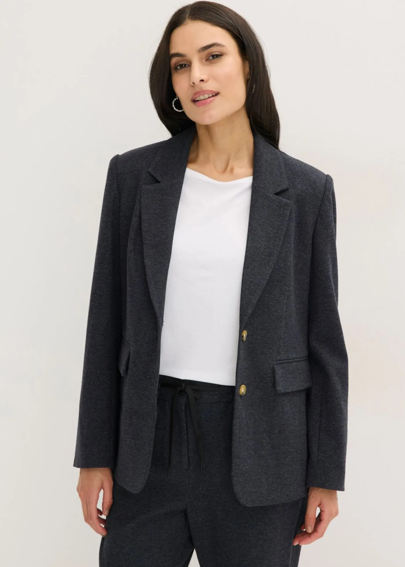 Sale Americana elástica de una sola fila Mujer Blazers